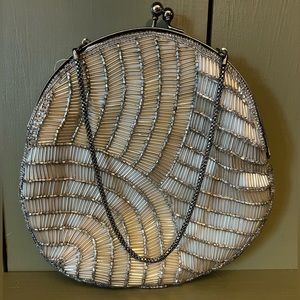 Vintage beaded handbag purse Hong Kong